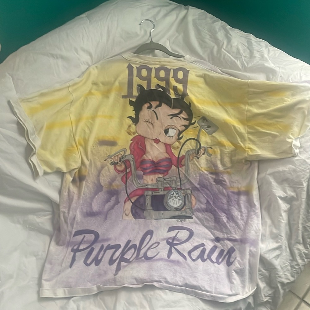 Airbrush Betty bop & prince art